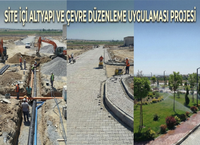 Site İçi Altyapı ve Çevre Düzenleme Uygulaması Projesi
