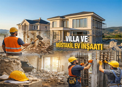 Villa ve Müstakil Ev İnşaatı